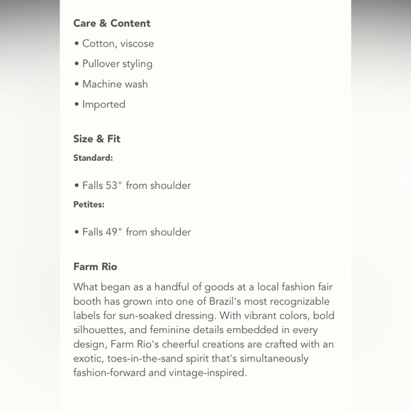 Farm Rio Dress - Picture 2 of 6